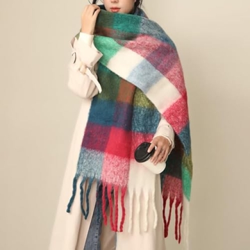 Stylish MININAI Winter Scarfs for Women - Warm and Cozy!