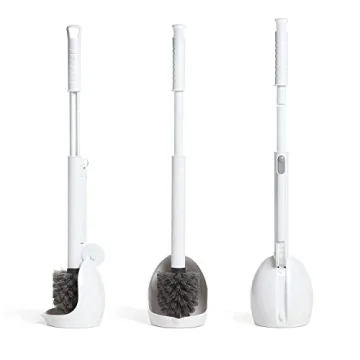 ELYPRO Drip-Free Toilet Brush - Hygienic & Portable Cleaner