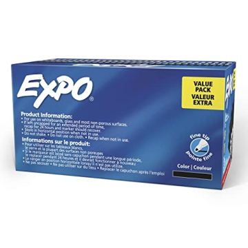 EXPO Low Odor Dry Erase Markers for Classroom and Home