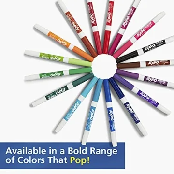EXPO Low Odor Dry Erase Markers for Classroom and Home