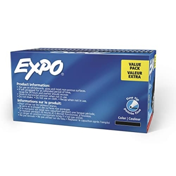 EXPO Low Odor Dry Erase Markers for Classroom and Home