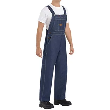 Red Kap Men's Lightweight Denim Bib Overalls - Workwear Redefined