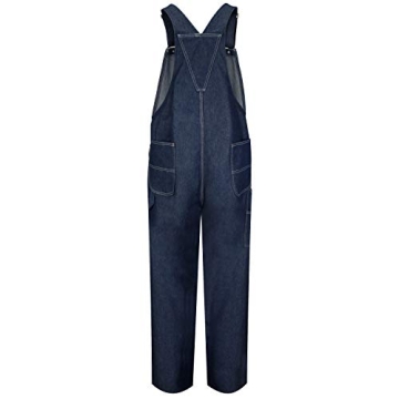 Durable Red Kap Denim Bib Overall for Men - Comfortable Workwear