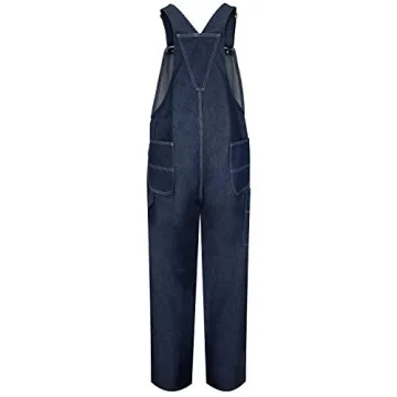 Durable Red Kap Denim Bib Overall for Men - Comfortable Workwear