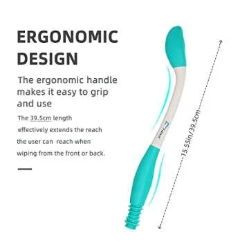 Fanwer Toilet Aid Tool Enhances Personal Hygiene Independence