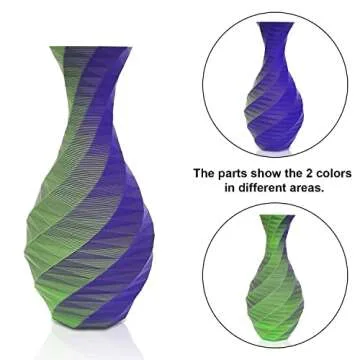 YOUSU Matte Dual Color PLA Filament 1kg for 3D Printing
