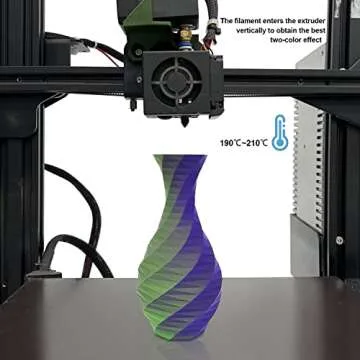 YOUSU Matte Dual Color PLA Filament 1kg for 3D Printing