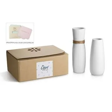 Unique OPPS Ceramic Vases Set for Elegant Home Decor