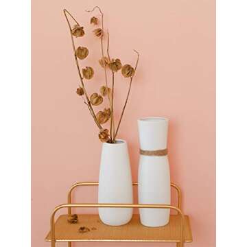 Unique OPPS Ceramic Vases Set for Elegant Home Decor