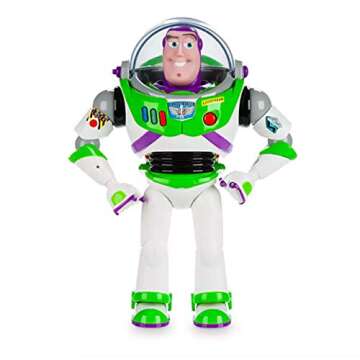 Disney Advanced Talking Buzz Lightyear Action Figure 12" for Ages 3+