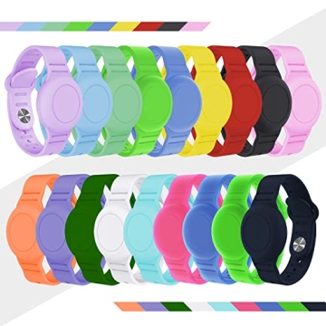 Waterproof AirTag Bracelet for Kids - Secure Tracker Case