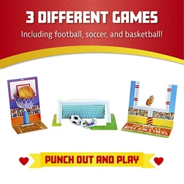 Interactive Valentine Cards for Kids - Flick 'em Sports Games