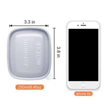 Meal Prep Containers Food Storage Containers with Lids - Stackable, Microwave, Dishwasher & Freezer ...