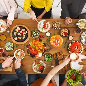 Durable Meal Prep Containers - Microwave, Freezer Safe, Stackable