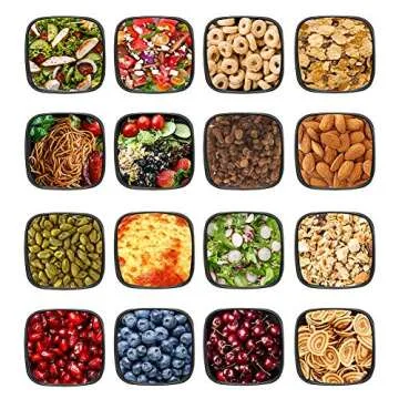 Durable Meal Prep Containers - Microwave, Freezer Safe, Stackable