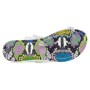 Stylish Transparent Toe Ring Crisscross Sandals for Women