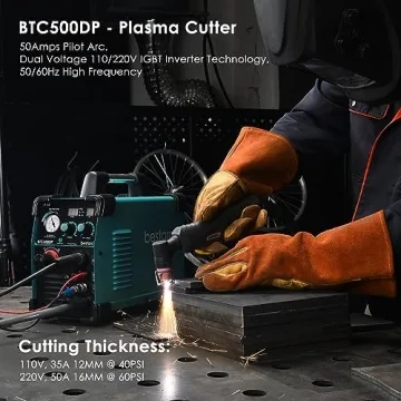 Bestarc BTC500DP Plasma Cutter Dual Voltage Precision Tool