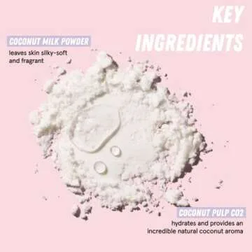 HERBIVORE Coconut Milk Bath Soak – Skin Hydrating & Softening, Soothing Light Coconut Scent, Vegan, 16 oz