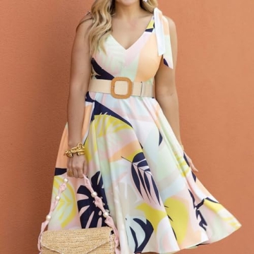 SUOSDEY Straw Woven Elastic Belt for Women - 2 Pack