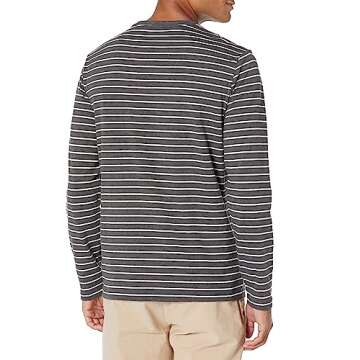 Amazon Essentials Men's Slim-Fit Long-Sleeve T-Shirt - Lightweight Comfort and Style