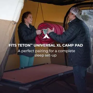 TETON Sports Camping Cot - Easy Setup and Durable Comfort