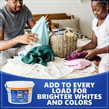 Earth Friendly Products ECOS Oxo-Brite, Color-Safe Whitener & Brightener, 57.6-Ounces ,3.6 Pound (Pack of 2)