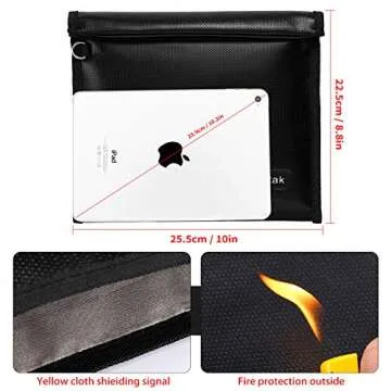 Faraday Bag: Fireproof Signal Isolation for Devices