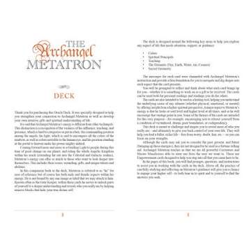 The Archangel Metatron Self-Mastery Oracle