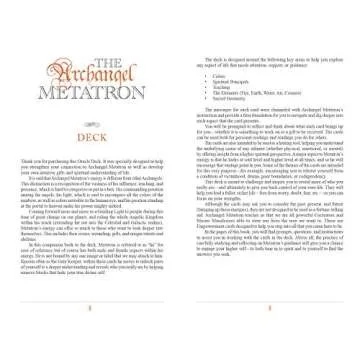 The Archangel Metatron Self-Mastery Oracle