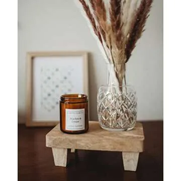 Unique Wooden Tray Pedestal for Home Decor