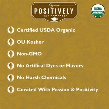 Organic Positively Tea Company, Ti Kuan Yin Oolong Tea, Loose Leaf, 16 Ounce