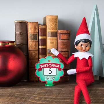 The Elf on the Shelf Elves at Play Tools and Tips for Your Scout Elf - 60-Page Guide Book with 100+ Quick and Easy Ideas and 15 Scout Elf Tools - Scout Elf Not Included
