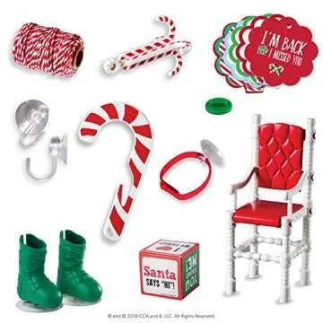 Elf on the Shelf Kit with 100+ Ideas and Props