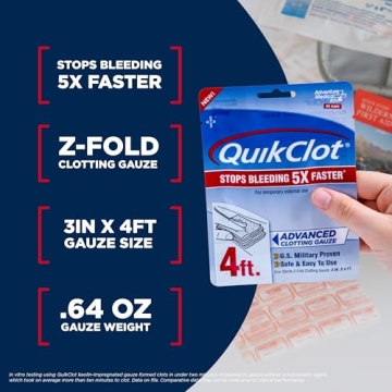 Adventure Medical QuikClot Gauze for Emergency Situations