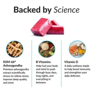 FORCE FACTOR Amazing Ashwa for Stress Relief, Memory, Focus, and Immune Support Health, Ashwaganda Supplement with KSM-66 Ashwagandha for Stress, 120 Soft Chews