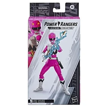 Lost Galaxy Pink Ranger 6-Inch Action Figure with Accessories