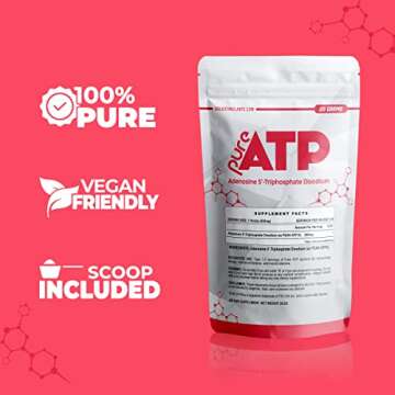 BulkStimulants Pure ATP Powder - Enhance Energy & Performance