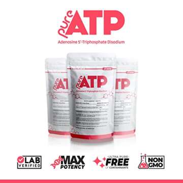BulkStimulants Pure ATP Powder - Enhance Energy & Performance