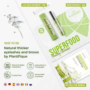 4ml Superfood Eyelash Growth & Lash Boost Serum - Hypoallergenic & Dermatologically Tested Eyelash Serum