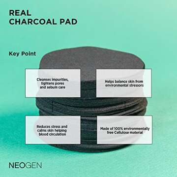 DERMALOGY by NEOGENLAB Real Charcoal Pad - Deep Cleansing