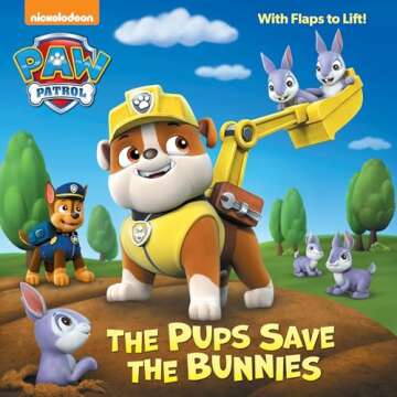 The Pups Save the Bunnies Paw Patrol Pictureback Book