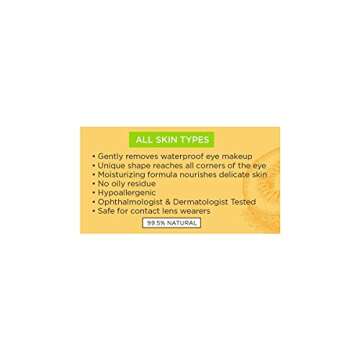 Burt's Bees Gentle Eye Makeup Remover Pads - 105 Count