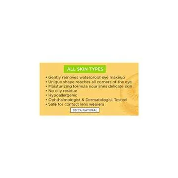 Burt's Bees Gentle Eye Makeup Remover Pads - 105 Count