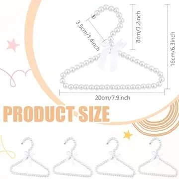 Wesiti Pearl Hangers - Stylish & Durable Closet Organizers