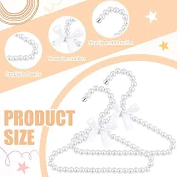 Wesiti Pearl Hangers - Stylish & Durable Closet Organizers