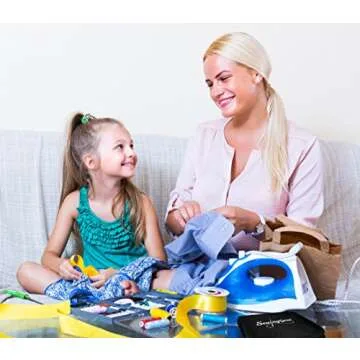 Sewing Kit for Adults Home Travel Camping and Emergency. Best Gift for Kids Girls Beginners. Quality Premium Mini Sew Supplies Set. Expansive Case with 100 Extra Pins and Safety Pins (Black, Small)