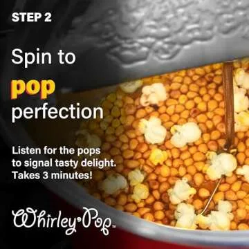 Original Whirley-Pop Popcorn Popper - Metal Gear Kit
