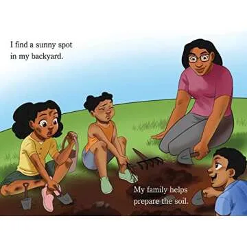 Parker Grows a Garden: Ready-to-Read Level 1 (A Parker Curry Book)