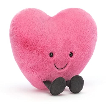 Jellycat Amuseables Pink Heart Stuffed Plush Gift