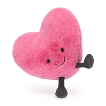 Jellycat Amuseables Pink Heart Stuffed Plush Gift